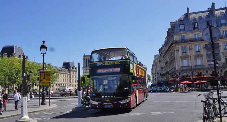 Big Bus Paris Anhui Ankai E12